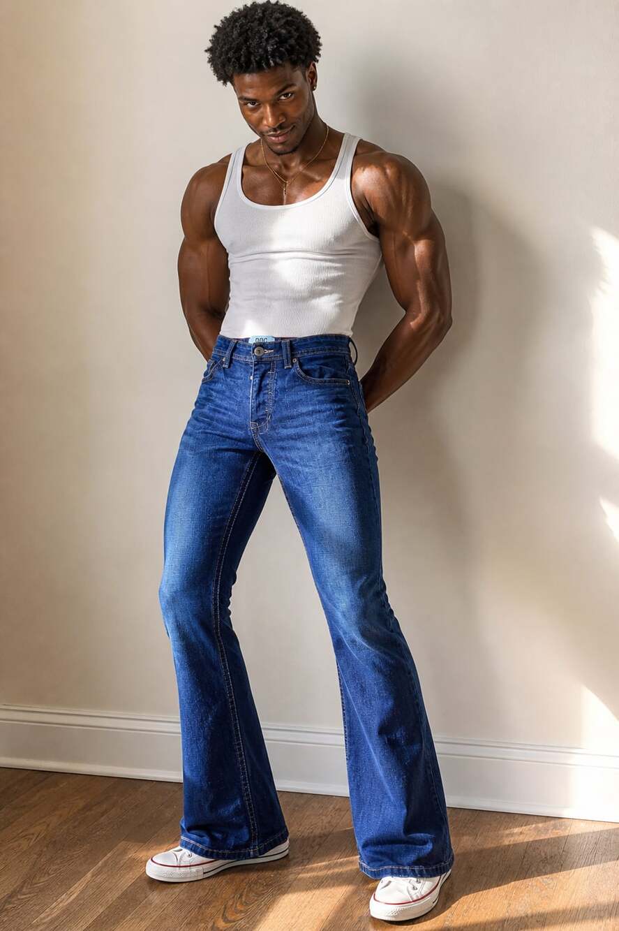 BDG Urban Outfitters Dark Wash Button Fly Flare Jeans 27W 32L